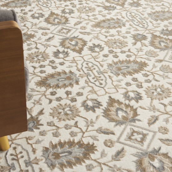 Kathy Ireland Grand Villa KI81 Area Rug, Beige, 8' x 10'