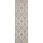 Kathy Ireland Grand Villa KI82 Runner Rug, Cream, 2'3" x 7'3"
