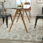 Kathy Ireland Grand Villa KI82 Area Rug, Cream, 5'3" x 7'3"