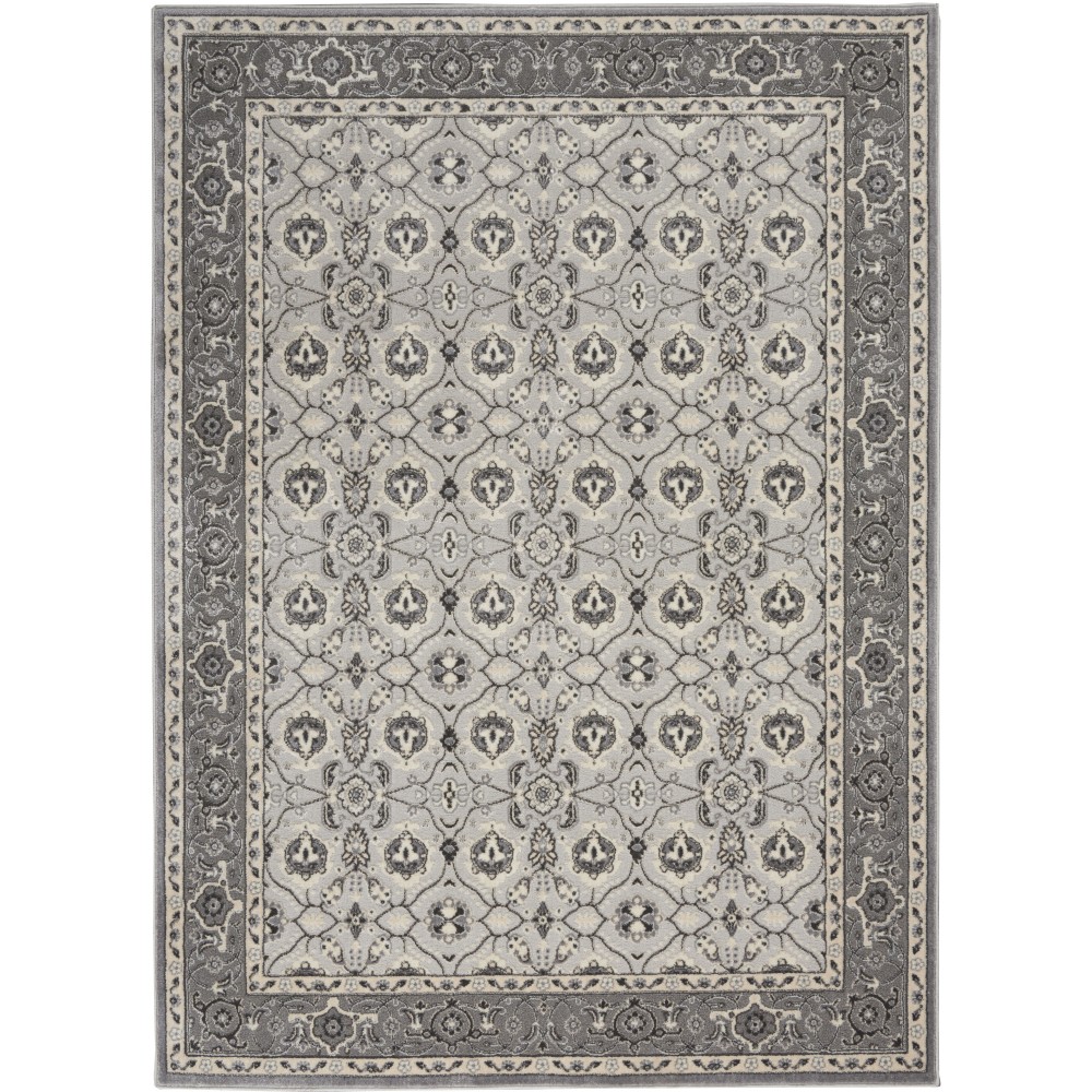 Kathy Ireland Grand Villa KI83 Area Rug, Grey, 5'3" x 7'3"