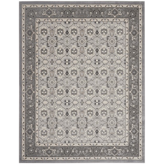 Kathy Ireland Grand Villa KI83 Area Rug, Grey, 8' x 10'