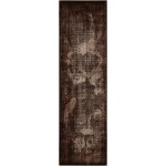 Nourison Karma KRM01 Runner Rug, Latte, 2'2" x 7'6"