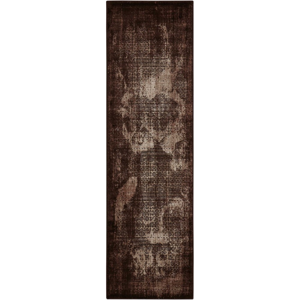 Nourison Karma KRM01 Runner Rug, Latte, 2'2" x 7'6"