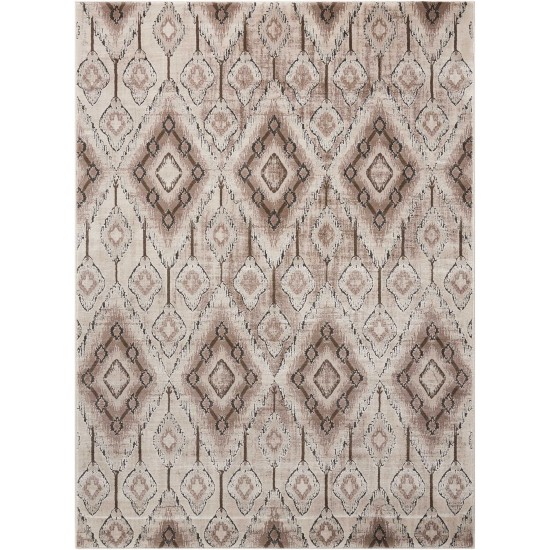 Nourison Karma KRM02 Area Rug, Beige, 3'9" x 5'9"