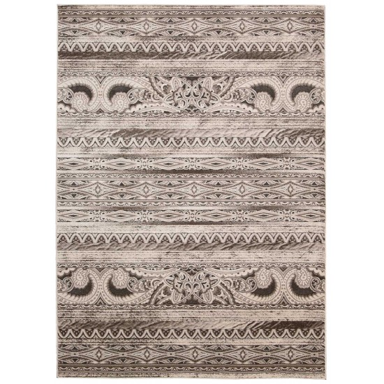 Nourison Karma KRM03 Area Rug, Beige, 3'9" x 5'9"