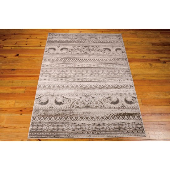 Nourison Karma KRM03 Area Rug, Beige, 3'9" x 5'9"