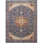 Nourison Lagos LAG01 Area Rug, Blue, 8'3' x 11'6"