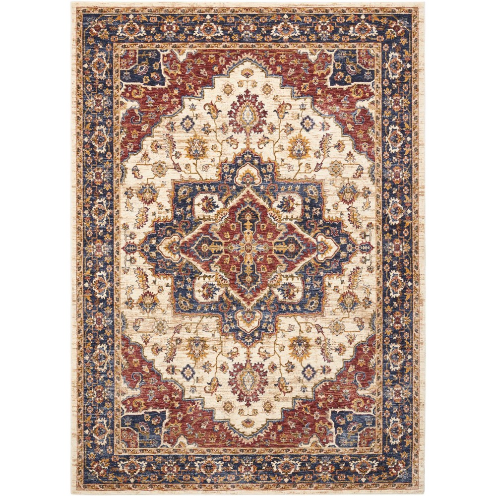 Nourison Lagos LAG01 Area Rug, Cream, 3' x 5'