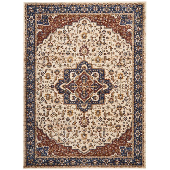 Nourison Lagos LAG01 Area Rug, Cream, 8'3' x 11'6"