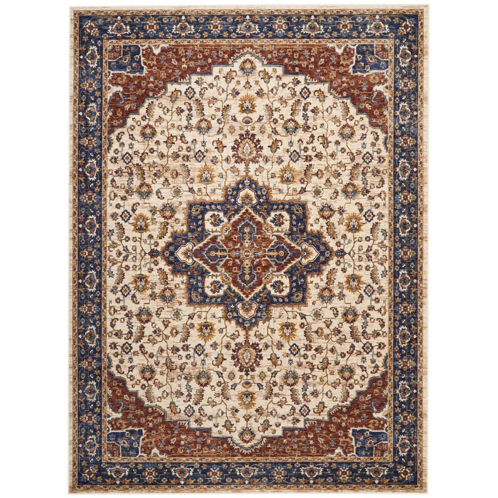 Nourison Lagos LAG01 Area Rug, Cream, 8'3' x 11'6"