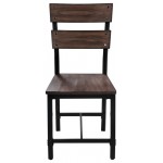 ACME Mariatu Side Chair (Set-2), Oak (2Pc/1Ctn)