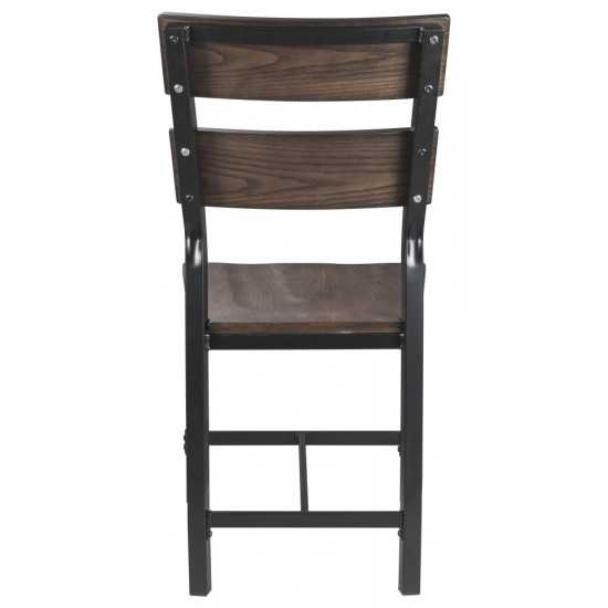 ACME Mariatu Side Chair (Set-2), Oak (2Pc/1Ctn)