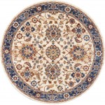 Nourison Lagos LAG04 Area Rug, Cream, 5' x Round