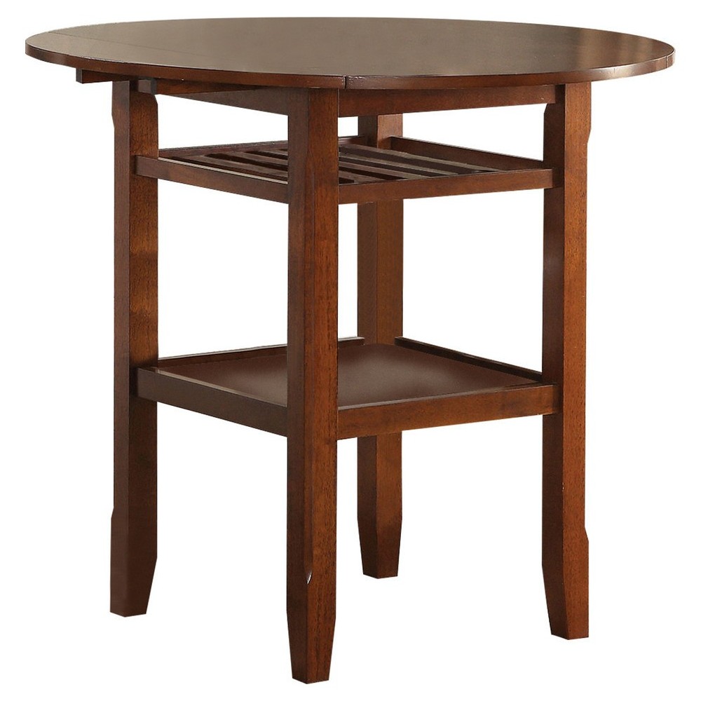 ACME Tartys Counter Height Table, Cherry