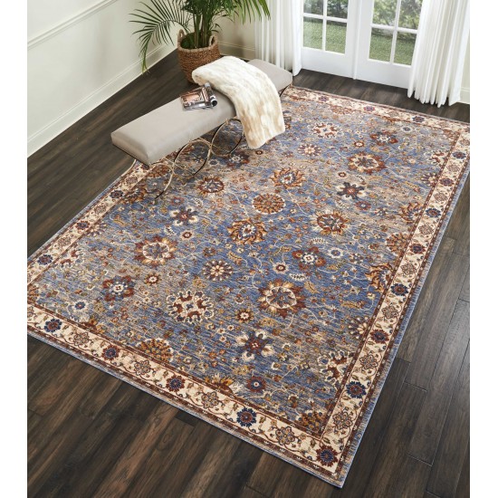 Nourison Lagos LAG04 Area Rug, Sky, 9'10" x 13'2"