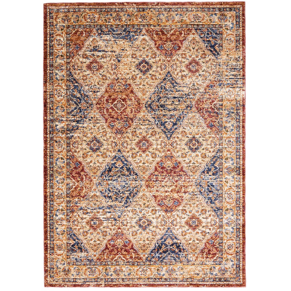 Nourison Lagos LAG05 Area Rug, Multicolor, 7'10" x 9'10"