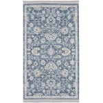Nourison Lennox LEN01 Area Rug, Blue/Ivory, 2'3" x 3'9"