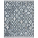 Nourison Lennox LEN02 Area Rug, Blue/Grey, 7'10" x 9'10"