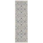 Nourison Lennox LEN04 Runner Rug, Grey/Blue, 2'2" x 7'6"