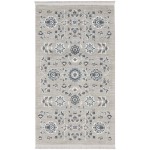 Nourison Lennox LEN04 Area Rug, Grey/Blue, 2'3" x 3'9"