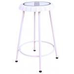 ACME Mant Counter Height Stool (Set-2), White
