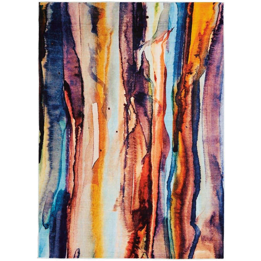 Nourison Le Reve LER01 Area Rug, Multicolor, 5'3" x 7'3" Nourison Le Reve LER01 Area Rug, Multicolor, 5'3" x 7'3"