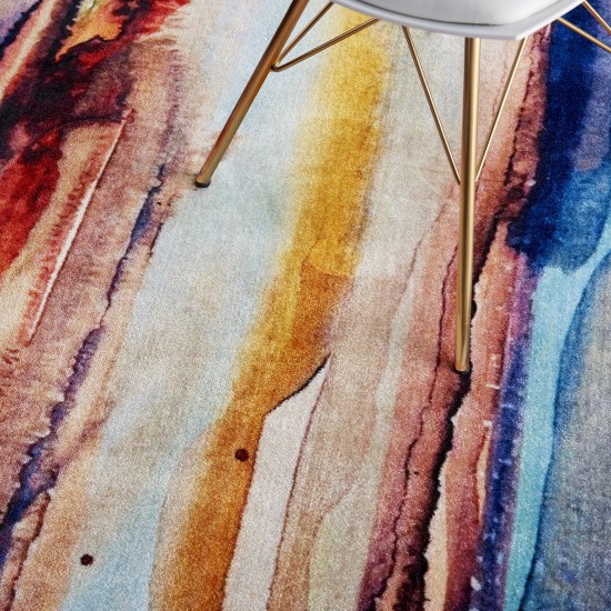 Nourison Le Reve LER01 Area Rug, Multicolor, 5'3" x 7'3"