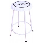 ACME Mant Counter Height Stool (Set-2), White
