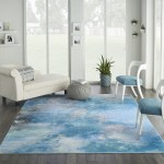 Nourison Le Reve LER02 Area Rug, Seafoam, 7'9" x 9'9"