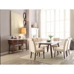 ACME Gasha Server, White Marble & Walnut