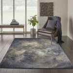 Nourison Le Reve LER07 Area Rug, Chocolate/Multicolor, 4' x 6'