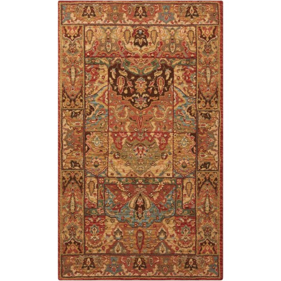 Nourison Living Treasures LI02 Area Rug, Multicolor, 2'6" x 4'3"