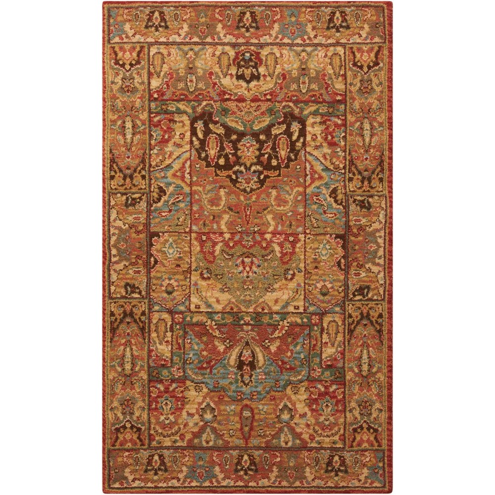 Nourison Living Treasures LI02 Area Rug, Multicolor, 2'6" x 4'3"