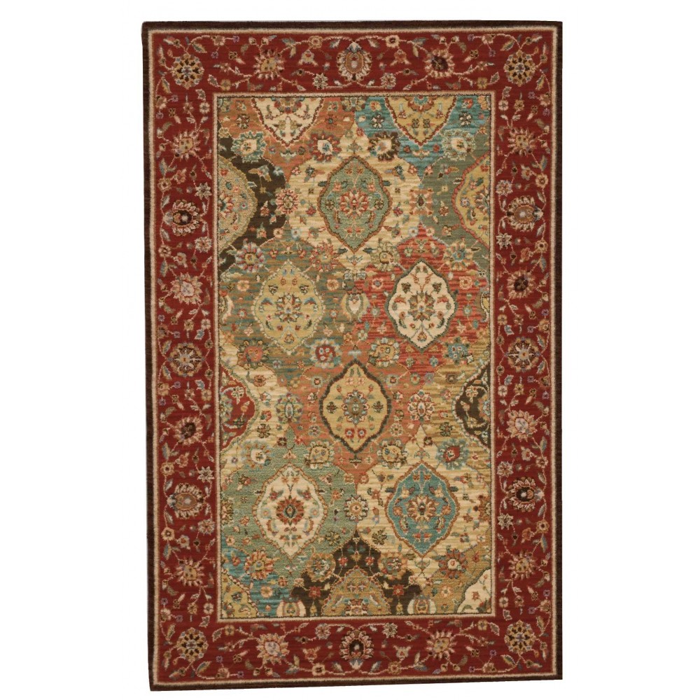 Nourison Living Treasures LI03 Area Rug, Multicolor, 3'6" x 5'6"