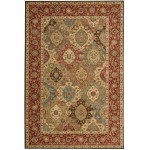 Nourison Living Treasures LI03 Area Rug, Multicolor, 5'6" x 8'3"