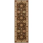 Nourison Living Treasures LI04 Runner Rug, Brown, 2'6" x 8'