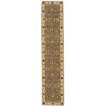 Nourison Living Treasures LI04 Runner Rug, Green, 2'6" x 12'