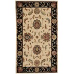 Nourison Living Treasures LI04 Area Rug, Ivory/Black, 2'6" x 4'3"