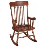 ACME Kloris Youth Rocking Chair, Tobacco