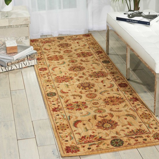 Nourison Living Treasures LI04 Runner Rug, Ivory, 2'6" x 12'