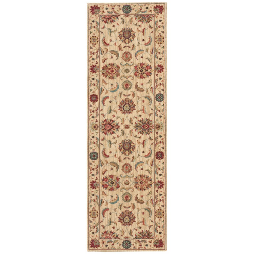 Nourison Living Treasures LI04 Runner Rug, Ivory, 2'6" x 8'