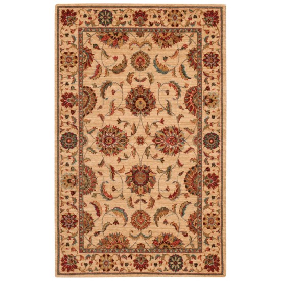 Nourison Living Treasures LI04 Area Rug, Ivory, 3'6" x 5'6"