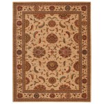 Nourison Living Treasures LI04 Area Rug, Ivory, 7'6" x 9'6"