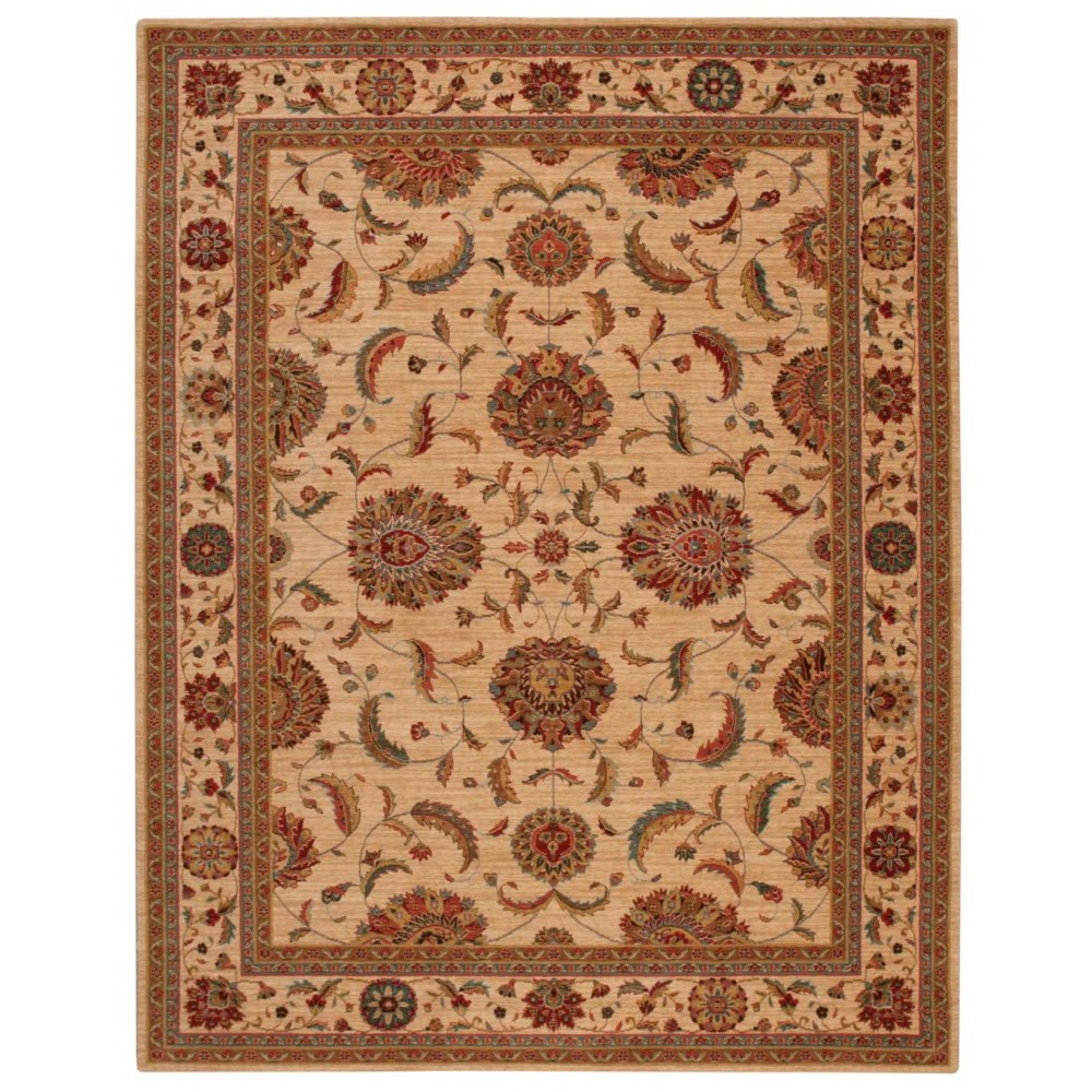 Nourison Living Treasures LI04 Area Rug, Ivory, 7'6" x 9'6" Nourison Living Treasures LI04 Area Rug, Ivory, 7'6" x 9'6"