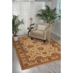 Nourison Living Treasures LI04 Area Rug, Ivory, 7'6" x 9'6"