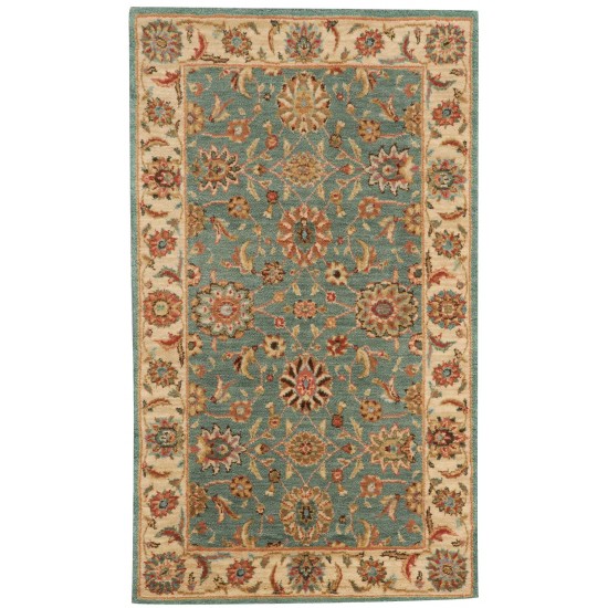 Nourison Living Treasures LI05 Area Rug, Aqua, 2'6" x 4'3"