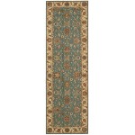 Nourison Living Treasures LI05 Runner Rug, Aqua, 2'6" x 8'