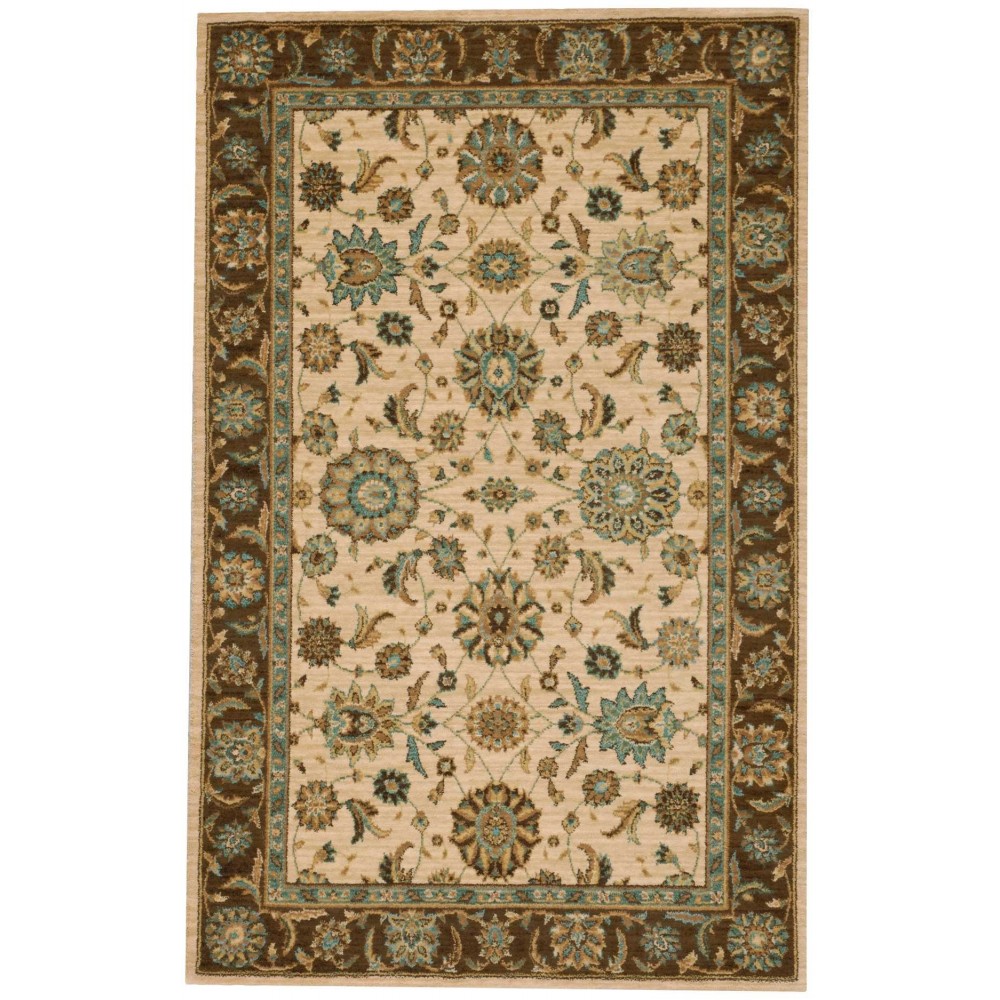 Nourison Living Treasures LI05 Area Rug, Beige, 3'6" x 5'6"