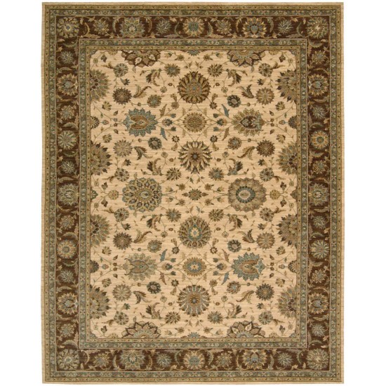 Nourison Living Treasures LI05 Area Rug, Beige, 7'6" x 9'6"