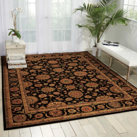 Nourison Living Treasures LI05 Area Rug, Black, 8'3" x 11'3"